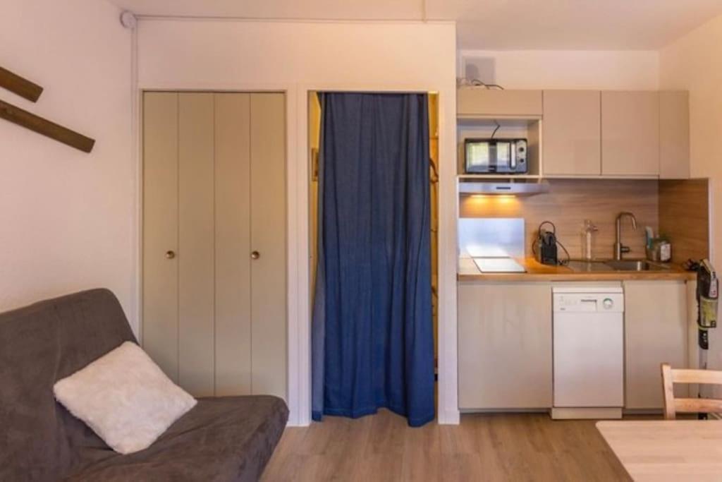 Studio Cabine 86 Cosy Les Angles  Esterno foto